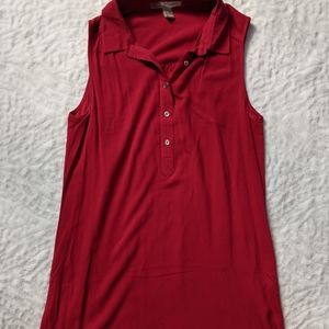 Long Sleeveless Blouse